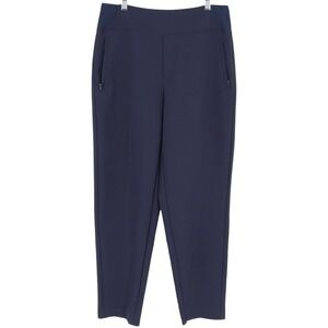 Athleta Endless High Rise Pant Womens 10T Navy Blue Casual Pants Stretch Comfort